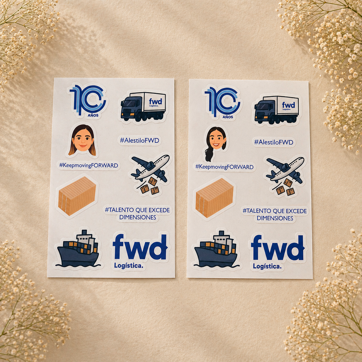 Plantillas de stickers