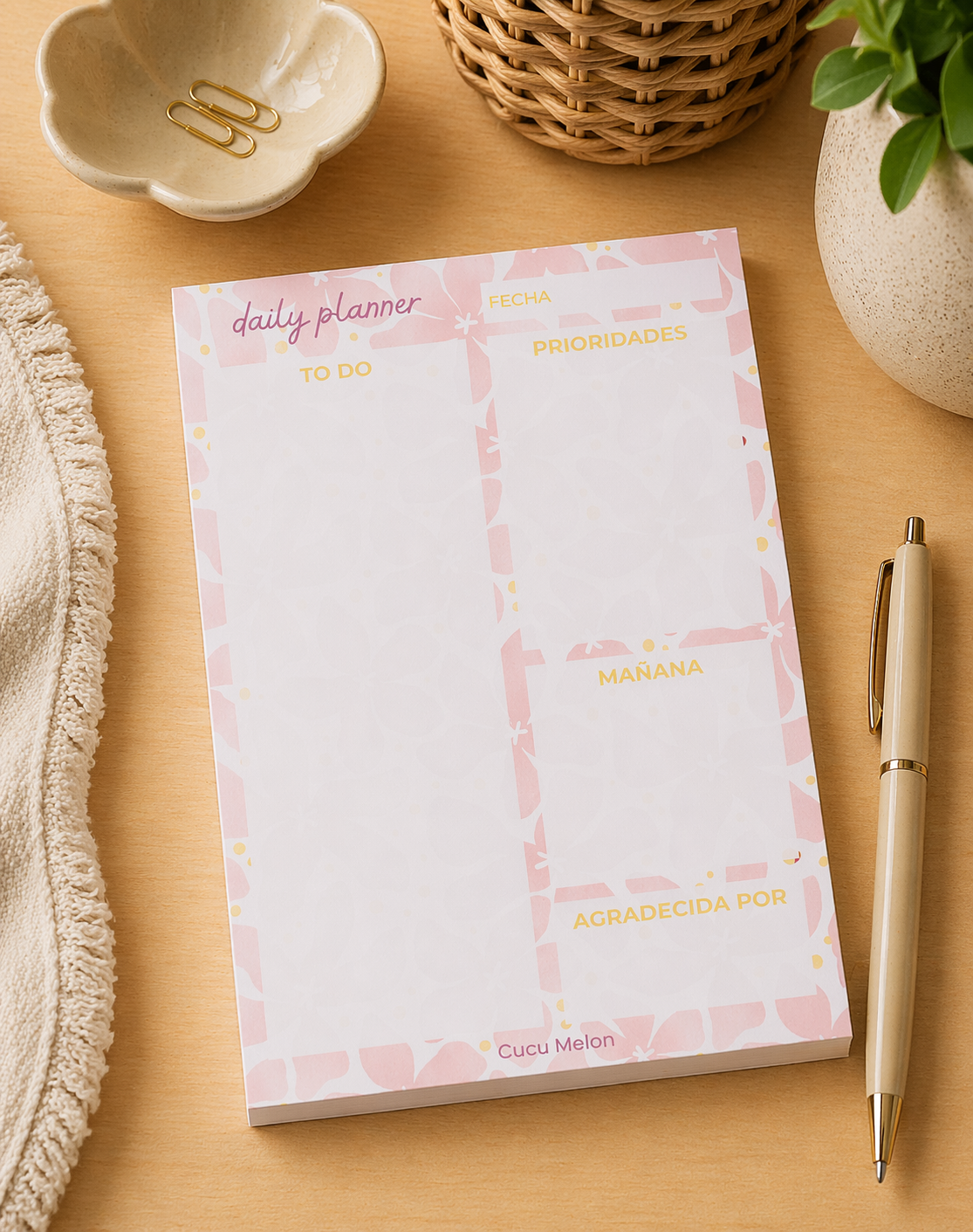 Daily Planner Blossom