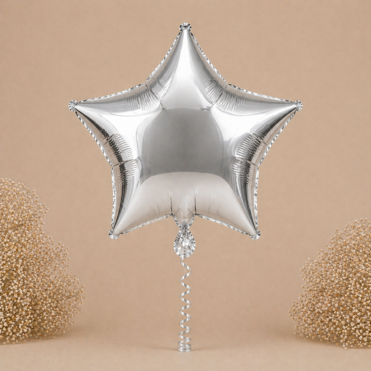 3 Globos metálicos estrella 18 pulgadas