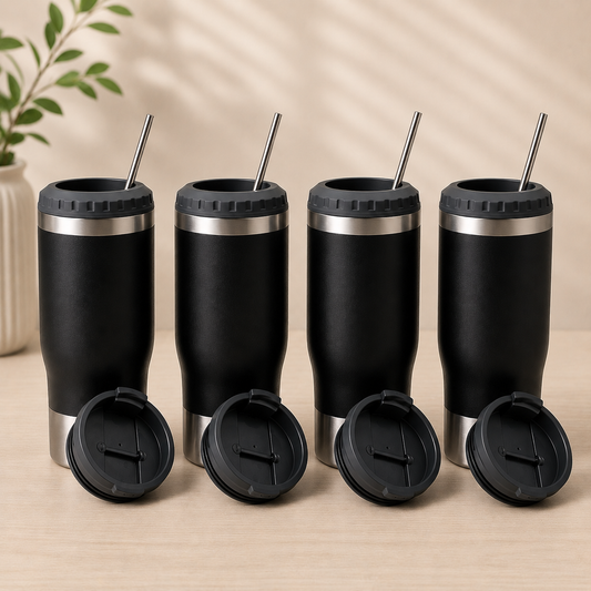 4 Vaso Térmico 3 en 1 Multifuncional