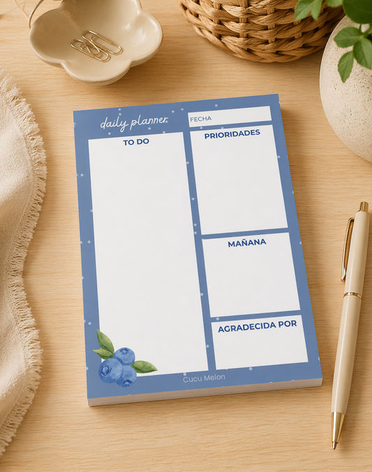 Daily Planner blueberry