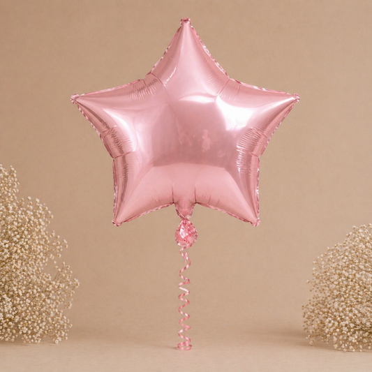 3 Globos metálicos estrella 18 pulgadas