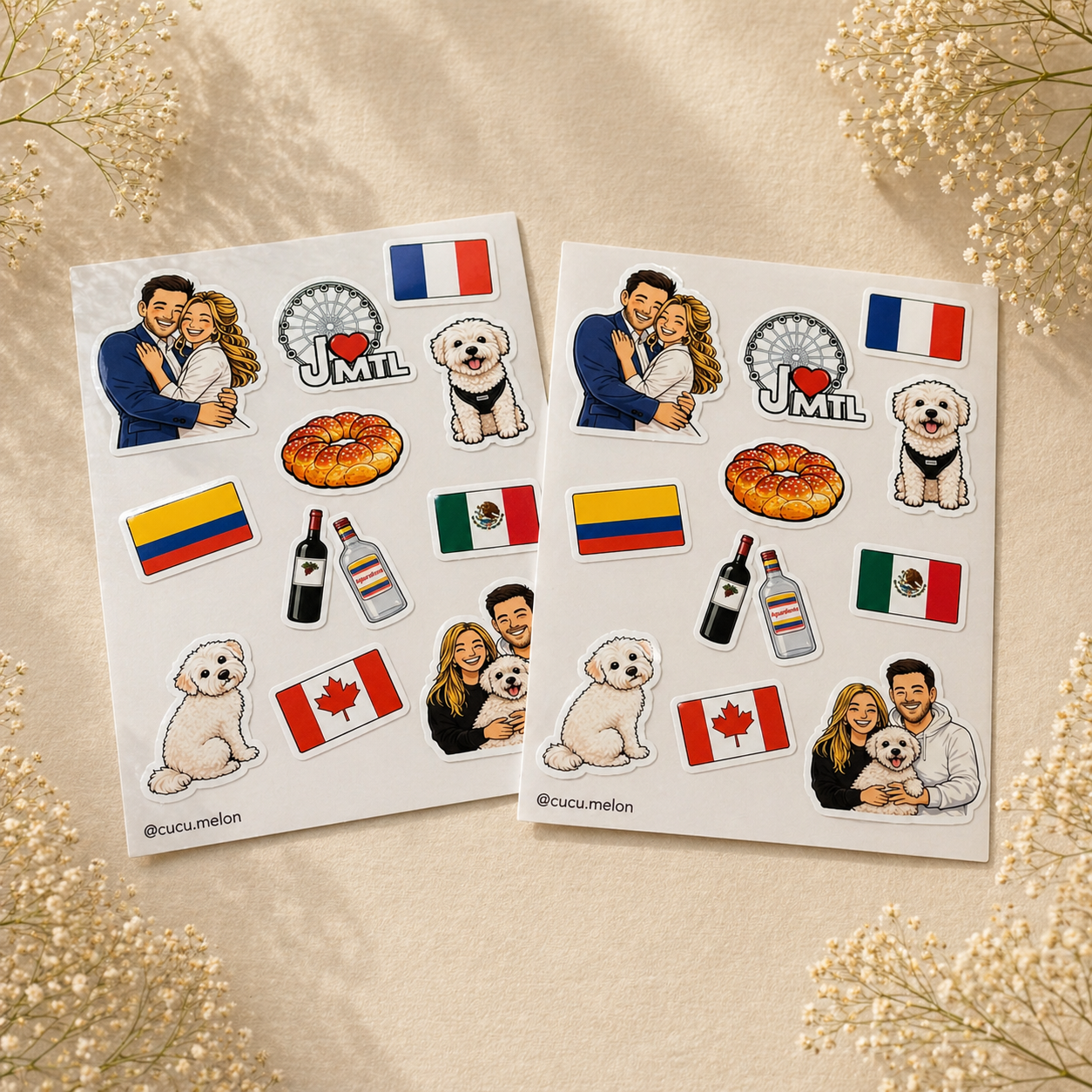 Plantillas de stickers