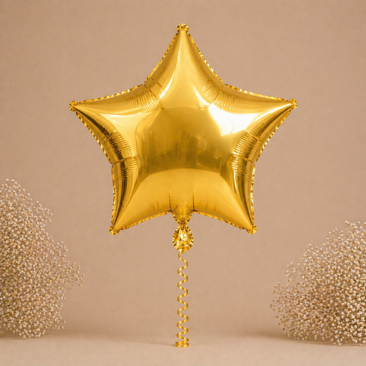 3 Globos metálicos estrella 18 pulgadas