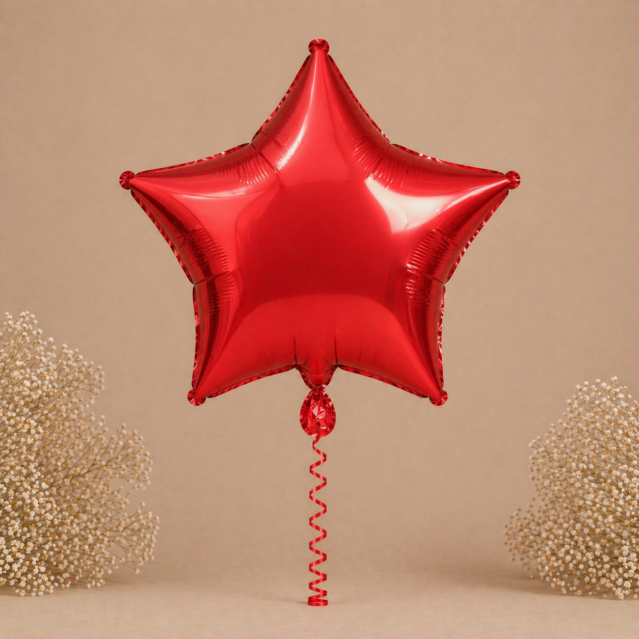 3 Globos metálicos estrella 18 pulgadas